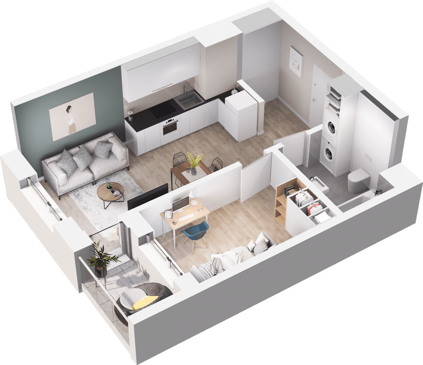 Plan inwestycji Piasta Towers bud. 86 i 86A 9